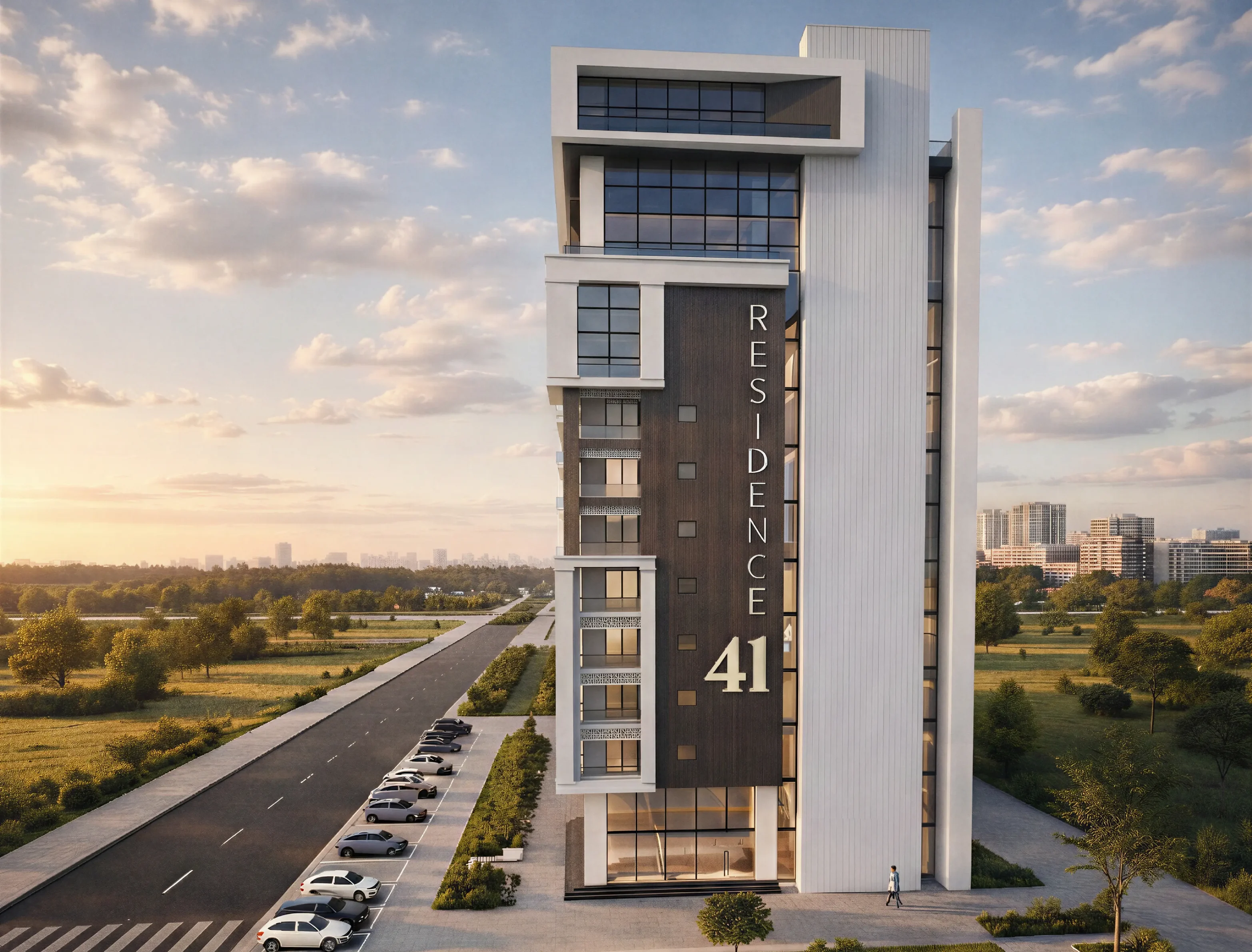 Residence 41 residential tower near LDA Chowk Lahore
